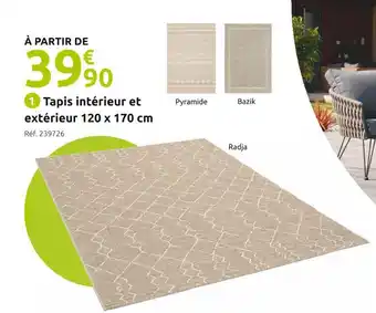 Mr Bricolage Tapis intérieur et extérieur offre