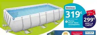 Mr Bricolage Bestway piscine power steel rectangulaire offre
