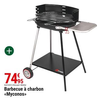Gamm vert Barbecue à charbon myconos offre