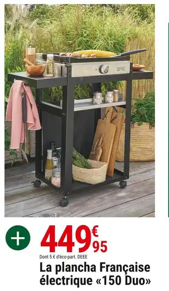 Gamm vert La plancha française électrique 150 duo offre