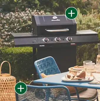 Gamm vert Barbecue à gaz performance core b3 cart offre