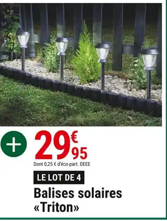 Balises solaires triton