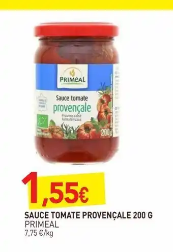 naturéO Sauce tomate provencale 200g offre