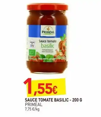 Sauce tomate basilic 200 g