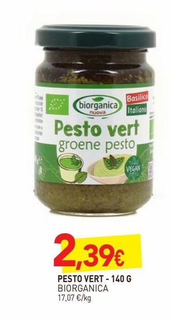 naturéO Pesto vert 140g offre