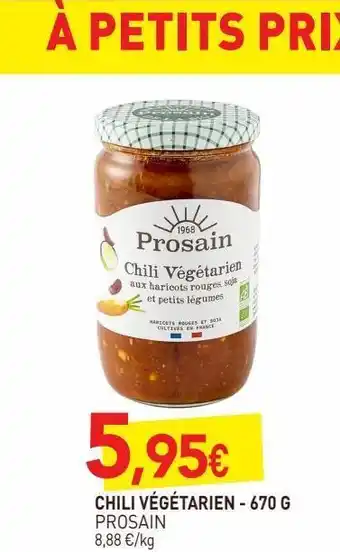 Chili vegetarien 670g
