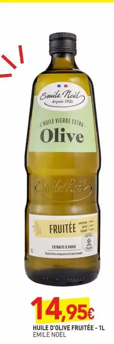 naturéO Huile d'olive fruitee 1l offre