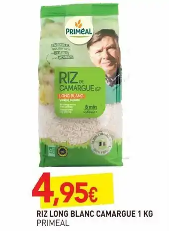 naturéO Riz long blanc camargue 1kg offre