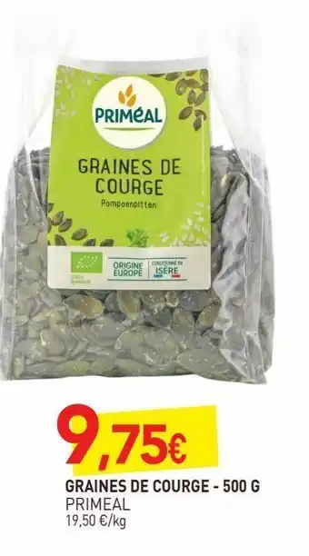 naturéO Graines de courge 500g offre