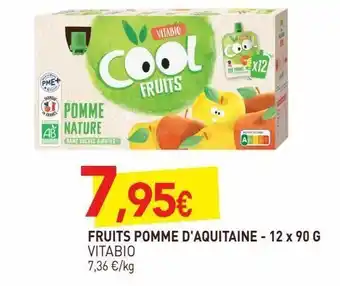 naturéO Pomme d`aquitaine 12x90g offre