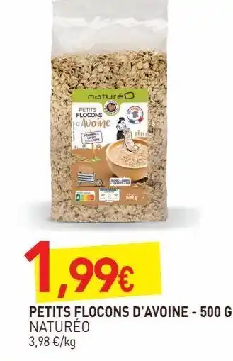 naturéO Petits flocons d`avoine 500g offre