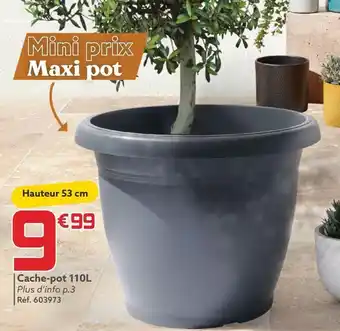 Gifi Cache-pot 110l offre