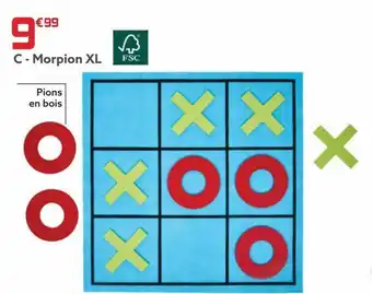Gifi Morpion xl offre