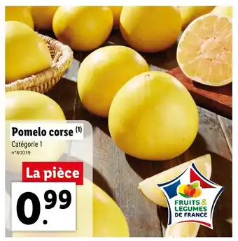 Lidl Pomelo corse offre