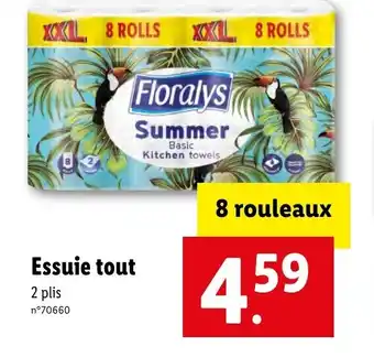Lidl Essuie tout offre