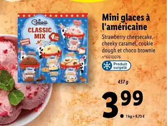 Lidl Mini glaces à l'américaine offre