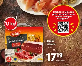 Lidl Jamón serrano offre