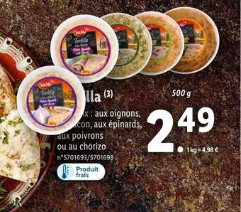 Lidl Paëlla offre