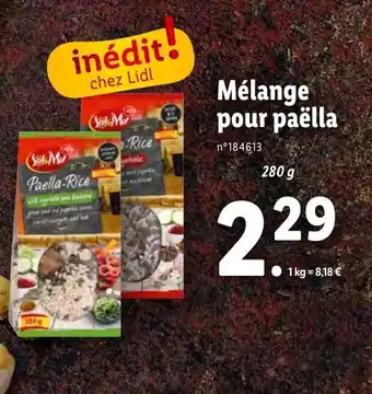Lidl Mélange pour paëlla offre