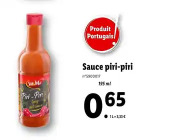Lidl Sauce piri-piri offre