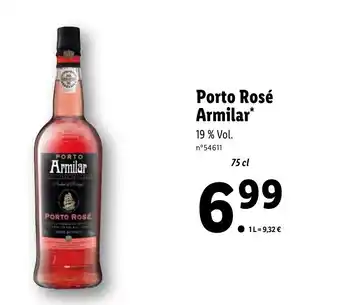 Lidl Porto rosé armilar offre