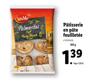 Lidl Pâtisserie en pâte feuilletée offre