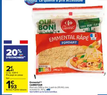 Carrefour Emmental Carrefour offre