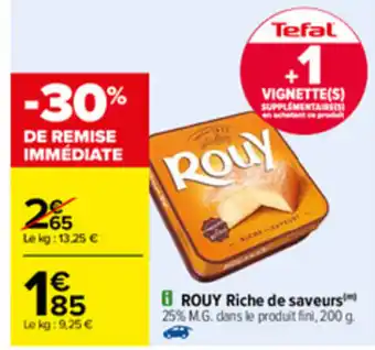 Carrefour Rouy Riche De Saveurs offre
