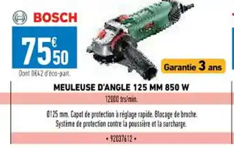 Brico Cash Meuleuse D'angle 125 MM 850 W offre