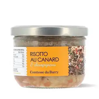 Comtesse du Barry Risotto au canard et aux champignons offre