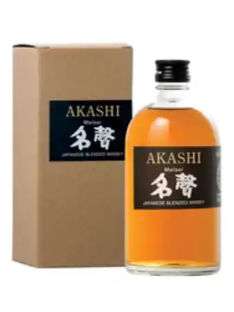 Akashi meisei blended whisky