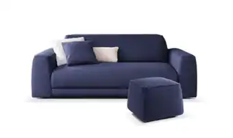 La Maison du Convertible Lot canapé et pouf onyx offre
