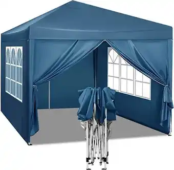 Amazon Woltu tonnelle de jardin tente pliante auvent pliable imperméable protection du soleil uv 50+ avec un chiffon sac de trans... offre