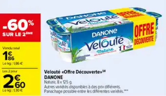 Carrefour Velouté offre