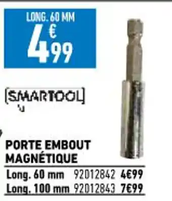Brico Cash Porte Embout Magnétique offre