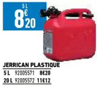 Brico Cash Jerrican Plastique offre