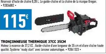 Brico Cash Tronconneuse Thermique 37CC 35 CM offre