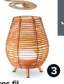 Castorama Lampe à poser offre