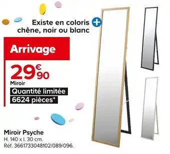 Castorama Miroir psyche offre