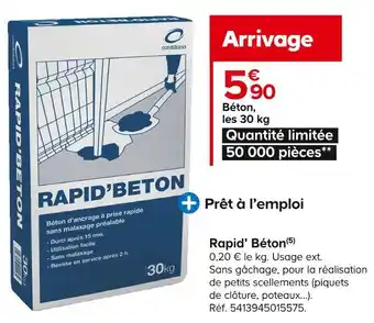 Rapidâ bĂ©ton