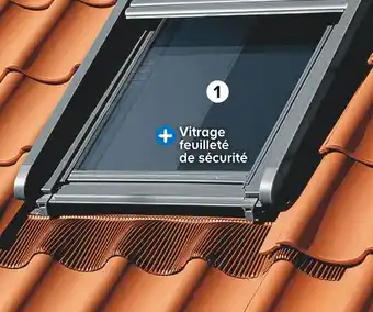 Castorama Velux fenêtre de toit confort mk04 offre