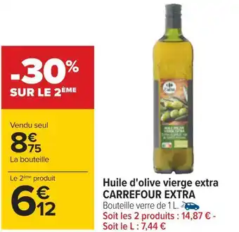 Carrefour Carrefour extra huile d'olive vierge extra offre