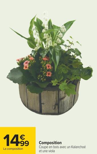 Carrefour Composition offre