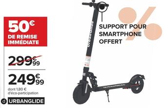 Carrefour Urbanglide trottinette électrique offre