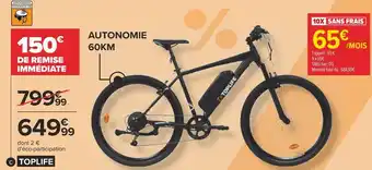 Carrefour Vtt à assistance électrique offre