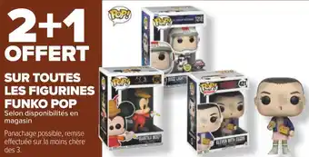 Pop 2+1 offert sur toutes les figurines funko pop