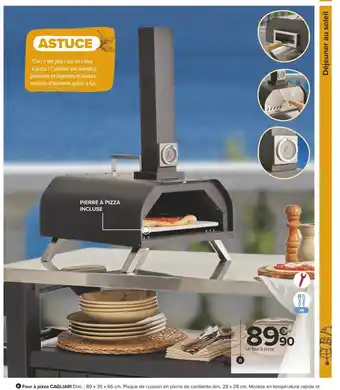 Carrefour Cagliari four à pizza offre