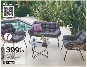 Carrefour Hyba salon bas siena offre