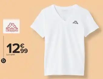 Carrefour Kappa t-shirt femme offre