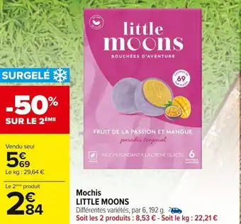 Carrefour Market Little moons mochis offre